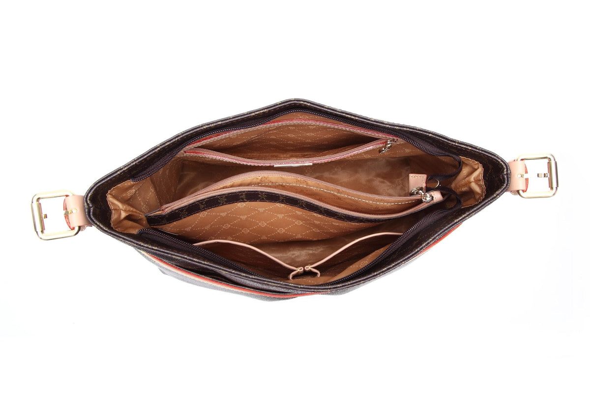 Brangio Italy Collections Handbag Misty U.S.A. Women's Brown Purse - Signature Collection