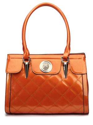 Brangio Italy Collections Handbag Orange BI Dreamworks Retro Crossbody Bag in Brown, Light Gold, Orange, D. Green, or Black