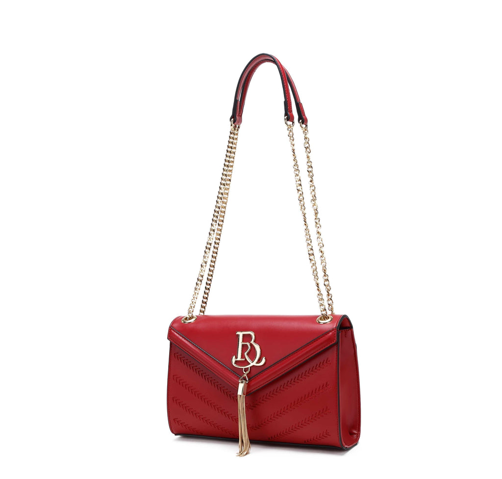 Brangio Italy Collections Handbag Red Blissful Radiance Elegant Crossbody Bag
