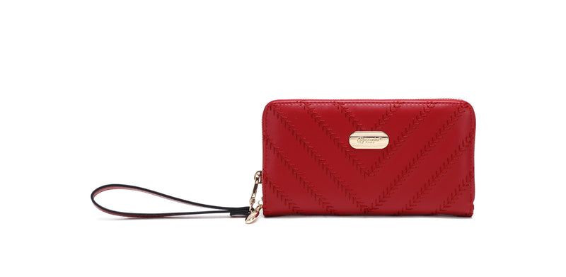 Brangio Italy Collections Handbag Red Blissful Radiance Elegant Wallet