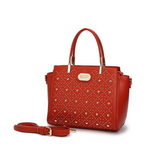 Brangio Italy Collections Handbag Red Love Lightning Top Handle Bag | BI