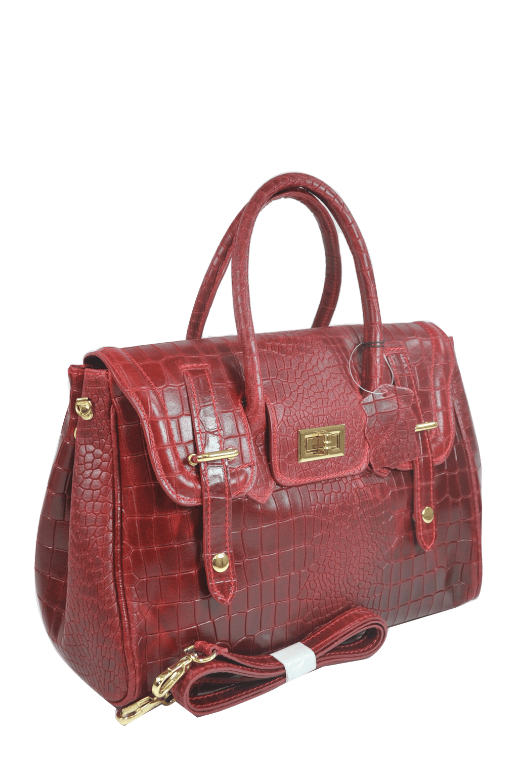 Brangio Italy Collections Handbag Red Misty U.S.A. Women's 100% Genuine Cowhide Leather Purse Made In Italy in Green