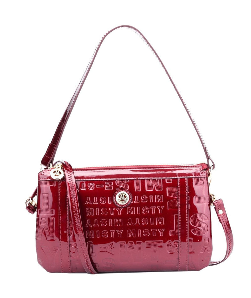 Brangio Italy Collections Handbag Red Misty U.S.A. Women's Kais Crossbody in Light Gold