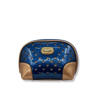 Brangio Italy Collections Handbag Royal Blue Starz Art Retro Vegan Stains Resistant Mini Crossbody Bag