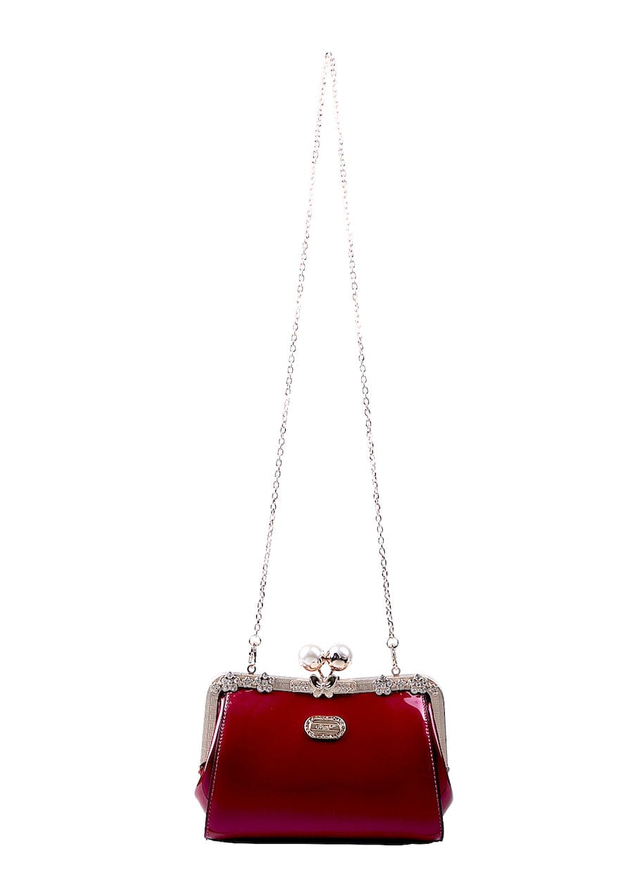 Brangio Italy Collections Handbag Starry Ocean Blossom Stains & Damage Resistant Womens Crossbody Clutch