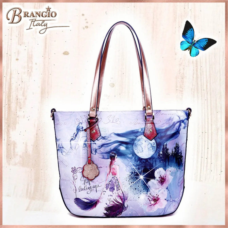 Brangio Italy Collections Luggage Fairy Tale 2.0 Women Handbag with Shoulder Strap