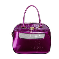 Brangio Italy Collections Luggage Purple BI Sleek and Steady Overnight Go Away Travel Bag - Colors Available