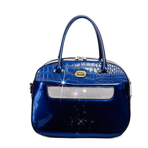 Brangio Italy Collections Luggage Royal Blue BI Sleek and Steady Overnight Go Away Travel Bag - Colors Available