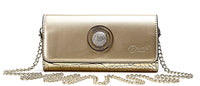 Brangio Italy Collections Wallet KWC8828-LG Crystal Moon Stunning Vegan Leather clutch Wallets