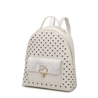 Brangio Italy Collections Women's Backpack White Starfall Travel Backpack |BI