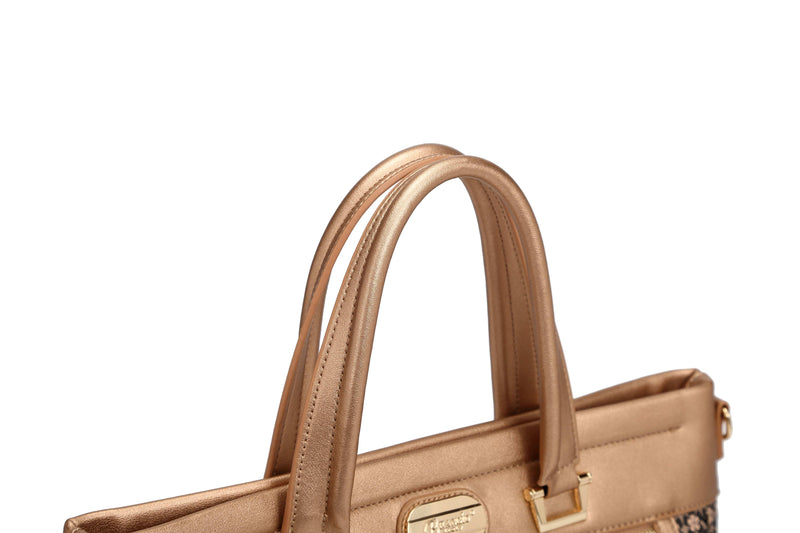 Brangio Italy Collections Women's Handbag Diamond Marvel Rhinestone Laptop Work Bag |BI