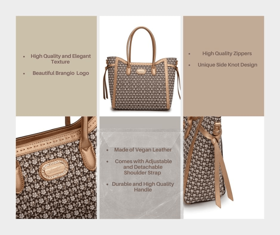 Brangio Italy Collections Women's Handbag Diamond Marvel Rhinestone Tote Bag |BI