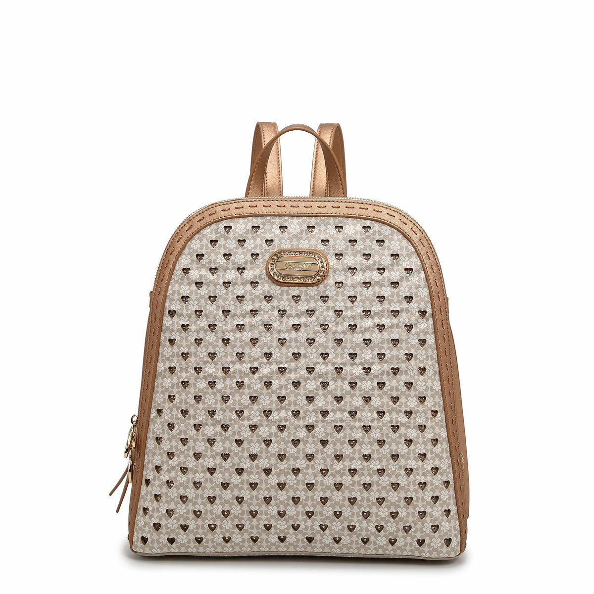Brangio Italy Collections Women's Handbag Diamond Marvel Rhinestone Work Travel Backpack |BI