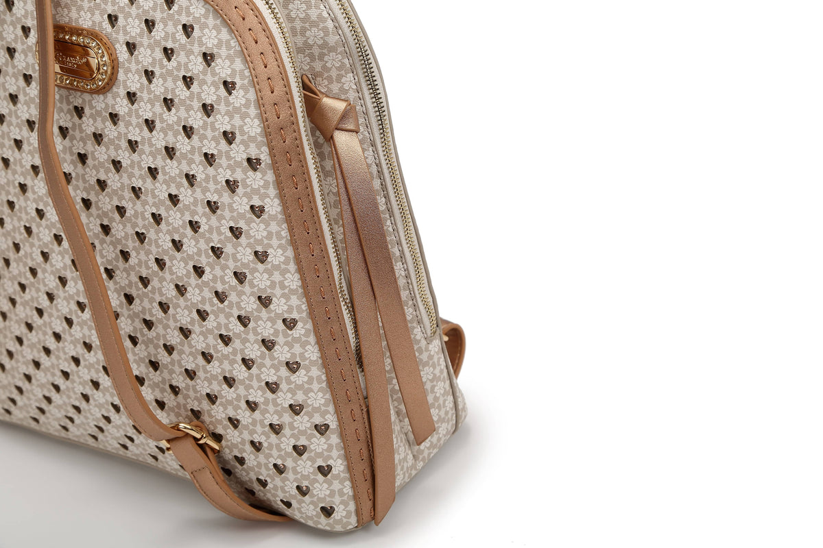 Brangio Italy Collections Women's Handbag Diamond Marvel Rhinestone Work Travel Backpack |BI
