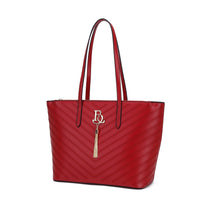 Brangio Italy Collections Women's Handbag Red Blissful Radiance Elegant Tote Handbag |BI