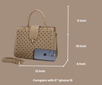Brangio Italy Collections Women's Handbag Starfall Top Handle Bag |BI