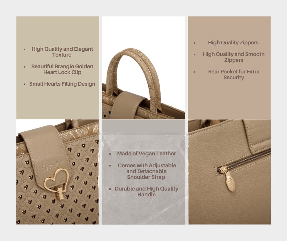 Brangio Italy Collections Women's Handbag Starfall Top Handle Bag |BI