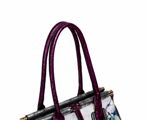 Brangio Italy Luggage Handbag BI Arosa Women's 3PC Set | Carry on w/Spinner Wheels in Gold, Purple, or Burgundy