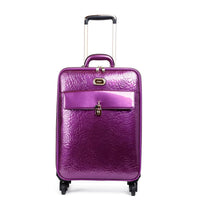 Brangio Italy Luggage Handbag BI Rosy Lox 1.0 Women's 3PC Set in Ivory, Burgundy, Purple, Bronze, Black, or Royal Blue