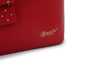 Brangio Italy Luggage Handbag Ribbon Festive Travel Backpack with Rhinestones - Colors Available | BI