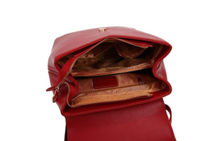 Brangio Italy Luggage Handbag Ribbon Festive Travel Backpack with Rhinestones - Colors Available | BI