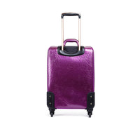 Brangio Italy Luggage Luggage BI Rosy Lox Women's Rolling Suitcase in Ivory, Black, Blue, Burgundy, Bronze, or Purple