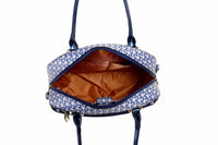 Brangio Italy Luggage Luggage BI Women's Galaxy Overnight Go Away Bag in Brown, Black, Blue, Burgundy, or Ivory