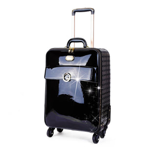 Brangio Italy Luggage Luggage Black Bi Moonshine Underseater With Spinners in Ivory, Black, Green, Red, Bronze, or Orange