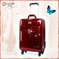 Brangio Italy Luggage Luggage Euro Moda Underseat Travel Luggage with Spinners