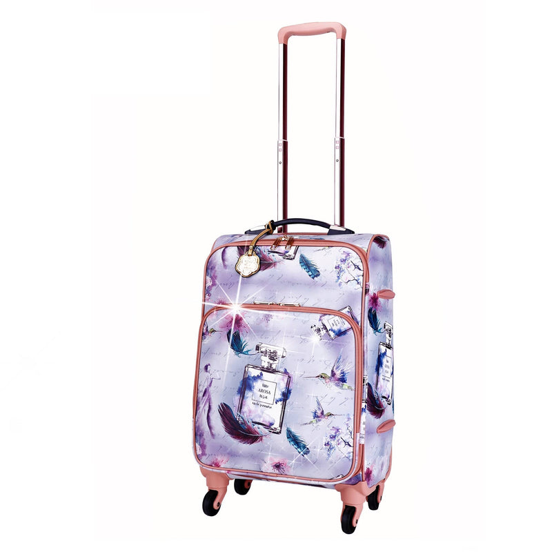 Brangio Italy Luggage Luggage Gold Arosa Fragrance Luggage Travel Luggage with Spinners [ITEM #BDL6999]