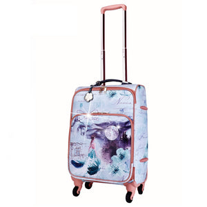 Brangio Italy Luggage Luggage Green Brangio Italy Fairy Tale Carry on Luggage with Spinner Wheels [ITEM #BEL6999]