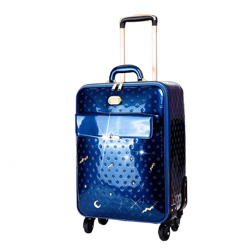 Brangio Italy Luggage Luggage Midnight Blue BI Women's Meteor Sky Underseat Luggage in Blue, Bronze, Purple, Burgundy, or Black
