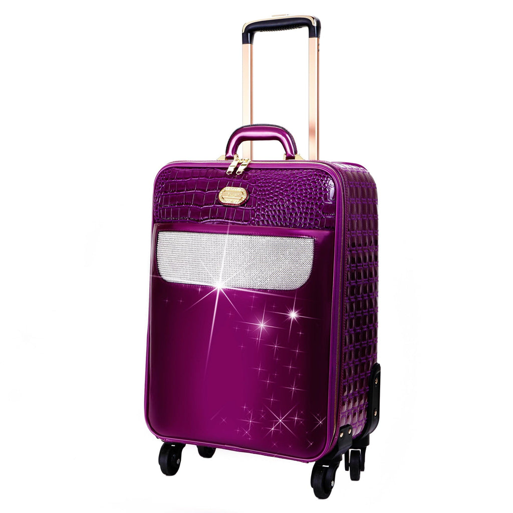 Brangio Italy Luggage Luggage Purple BI Sleek and Steady Light Weight Spinner Luggage - Colors Available