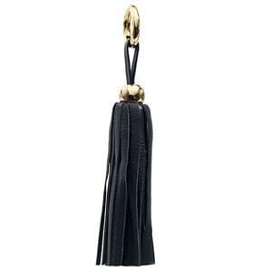 ClaudiaG Bag Charm Leather Tassel - Navy/Gold