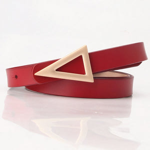 ClaudiaG Belt Red Triangle Belt