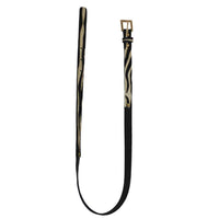 ClaudiaG Belt Sophia Genuine Leather & Cowhide Belt -Black