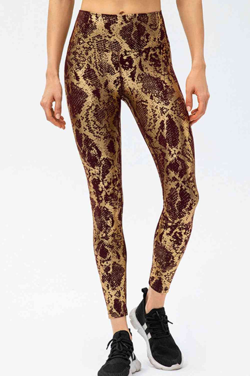 ClaudiaG Bottoms Caramel / 4/S Animal Print Active Pants