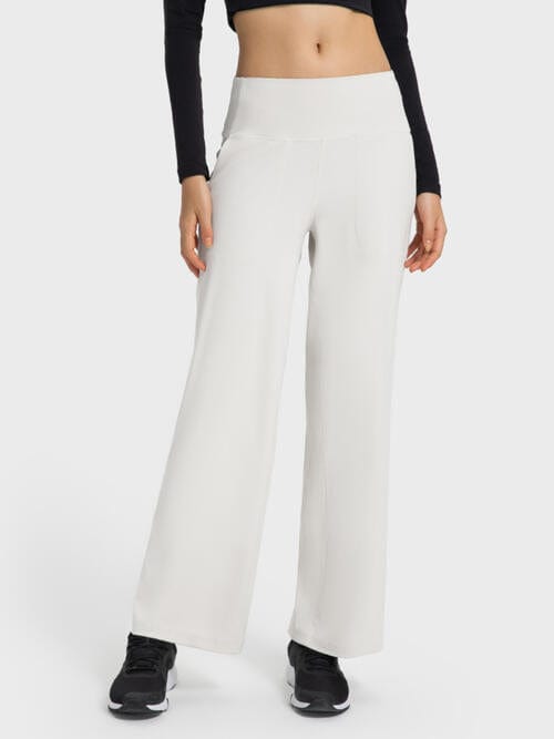 ClaudiaG Bottoms Ivory / 4 Ella Active Pants with Pockets