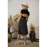 ClaudiaG Animal Print Skirt