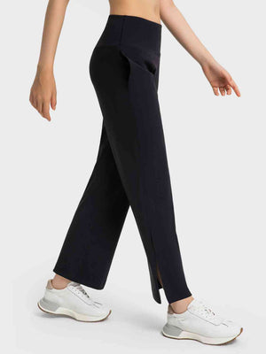 ClaudiaG Bottoms Slit Sport Pants