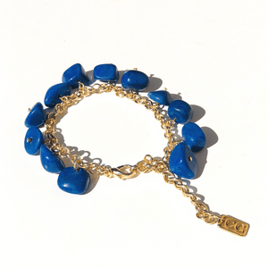 ClaudiaG Bracelet Blue Anna Bracelet