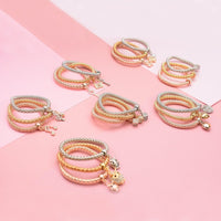 ClaudiaG GSR Bracelet Set- Bubble Hearts