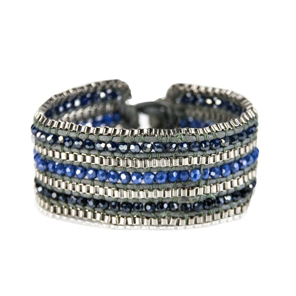 ClaudiaG Bracelet Looped Bracelet -Sapphire