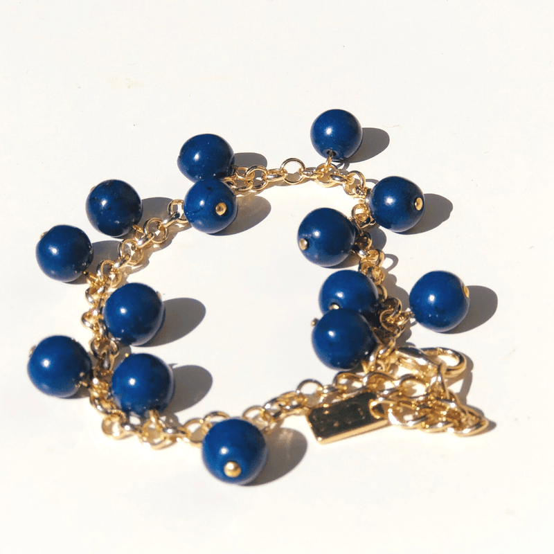 ClaudiaG Bracelet Navy Anna Bracelet