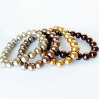 ClaudiaG Bracelet Pearl Bracelets -Set of 4