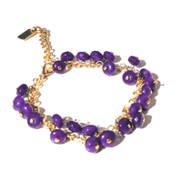 ClaudiaG Bracelet Purple Anna Bracelet