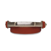 ClaudiaG Bracelet Sash Leather Bracelet- Orange