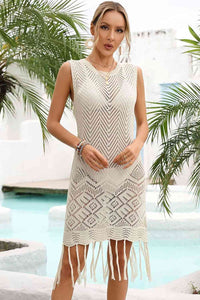 ClaudiaG Linnie Openwork Cover-up Dress