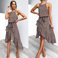 ClaudiaG Dress S / Brown Freckled Summer Dress
