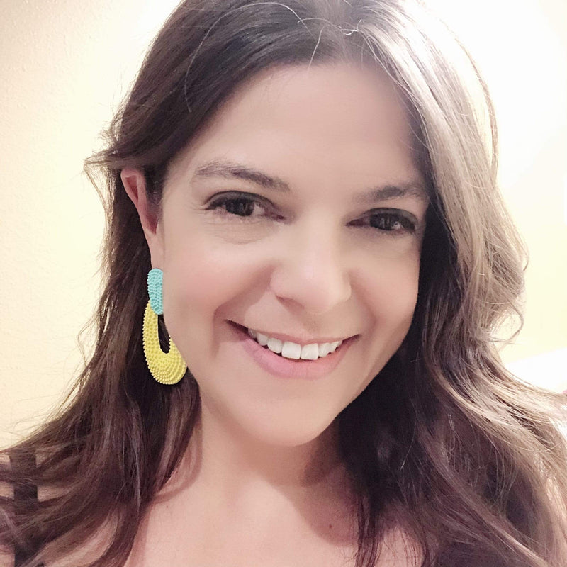 ClaudiaG Earrings Antonia -Yellow Earrings